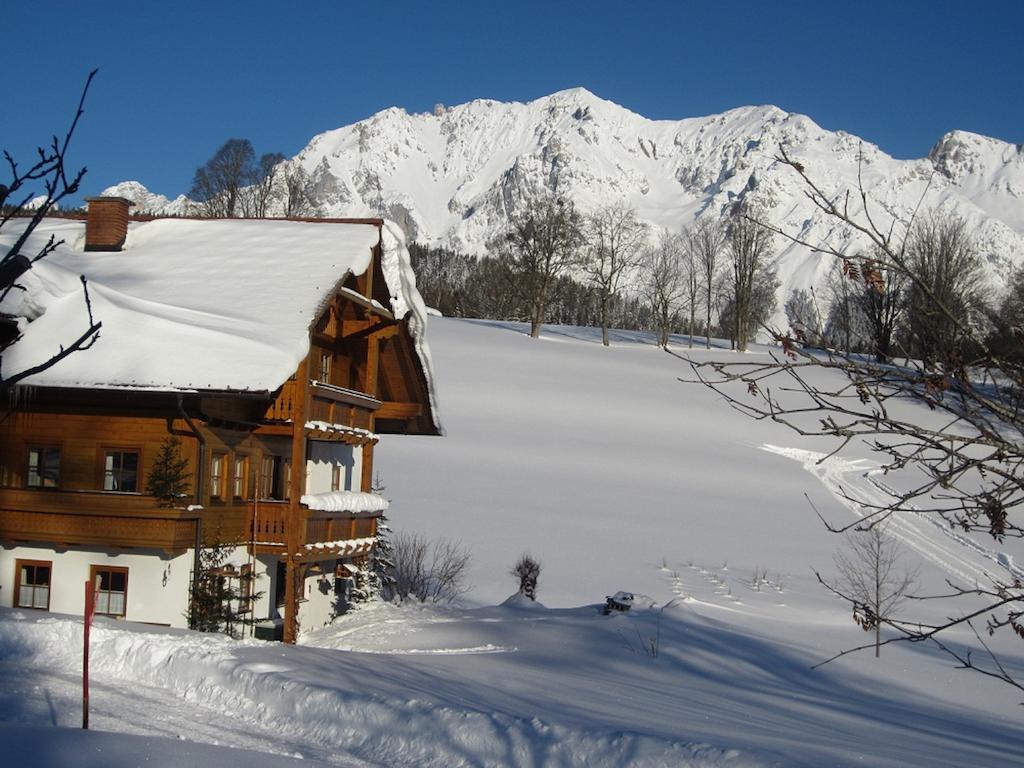 Biobauernhof Brandlhof Lejlighed Ramsau am Dachstein Eksteriør billede